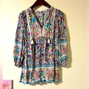 Spell Impala Lily mini dress size M